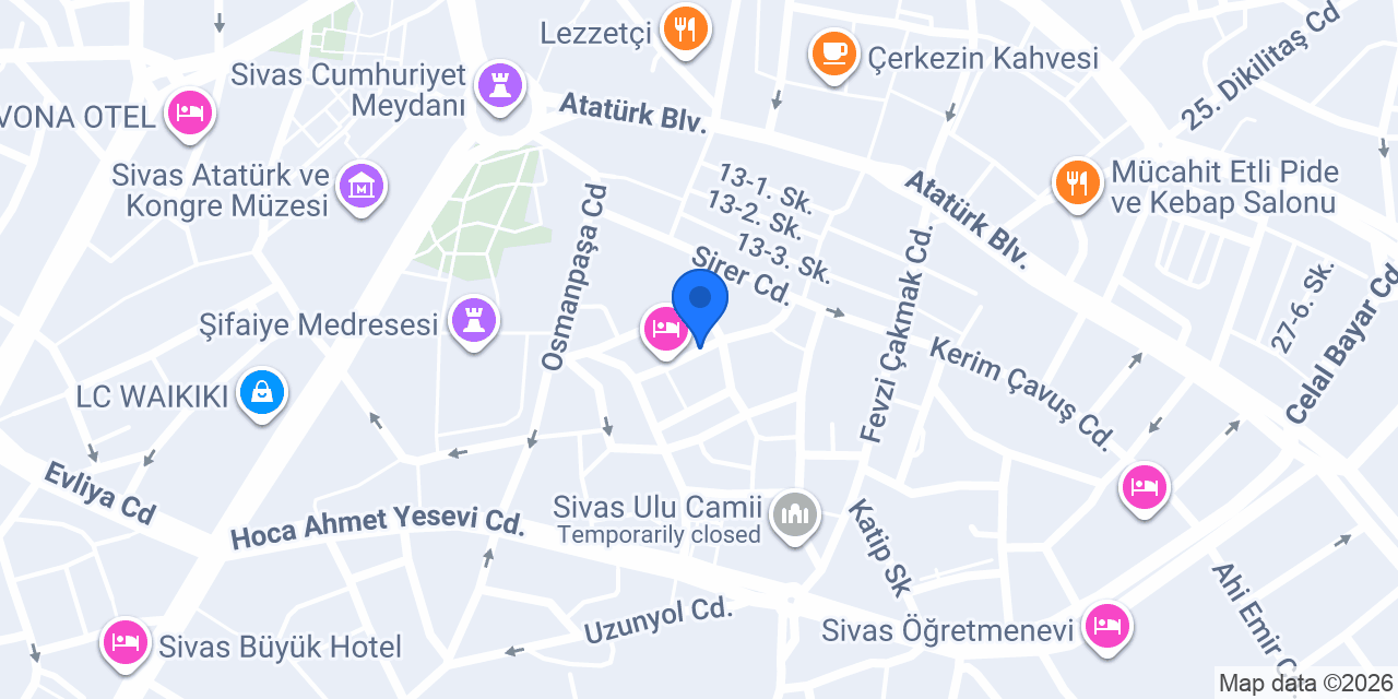 KALİTE TERZİ konumu