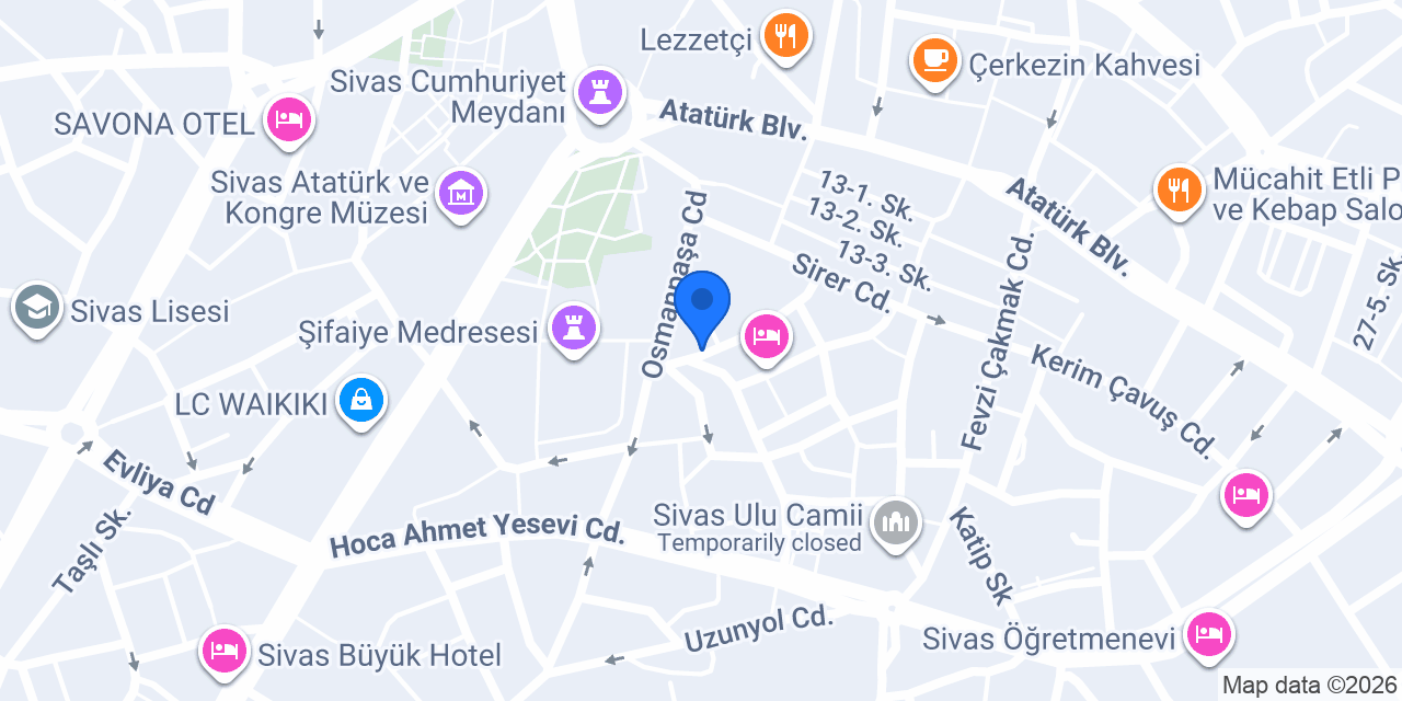 DİLMER YABANCI DİL KURSU konumu