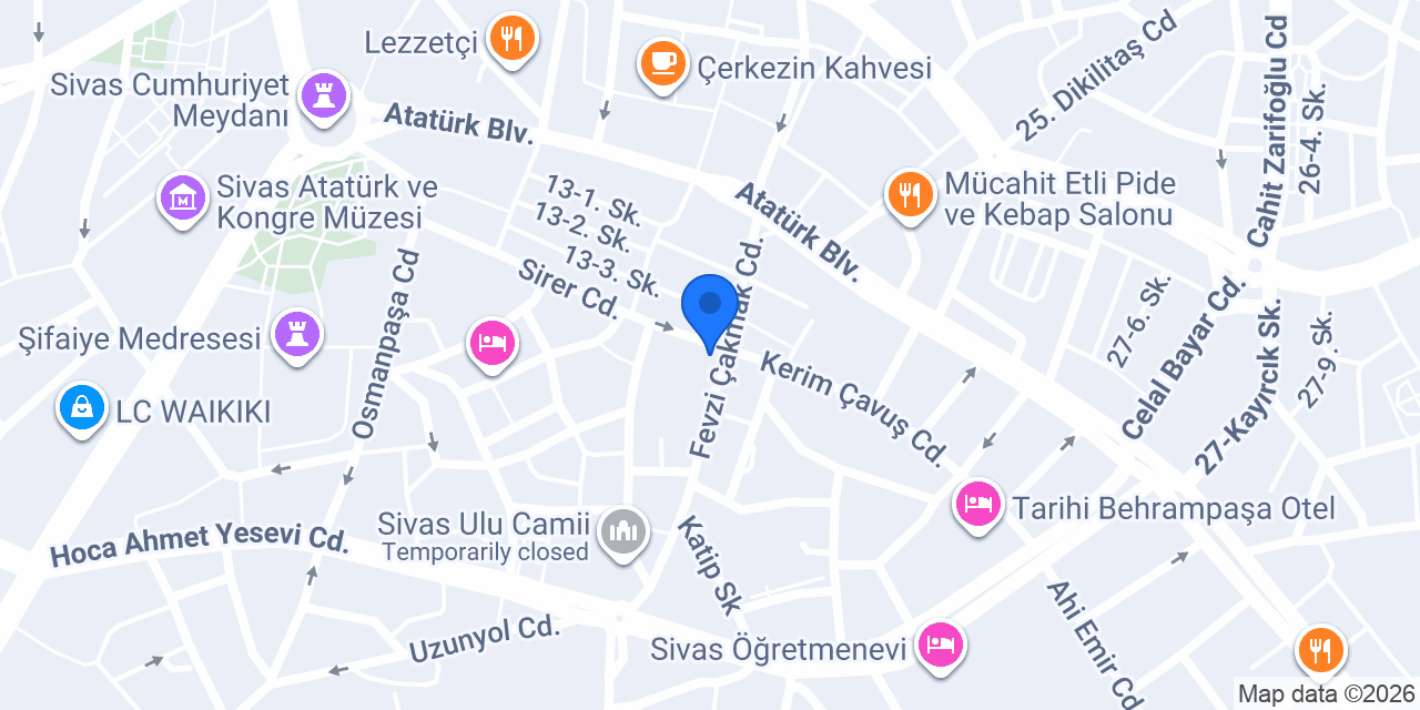 ÖZEN ELEKTRONİK konumu