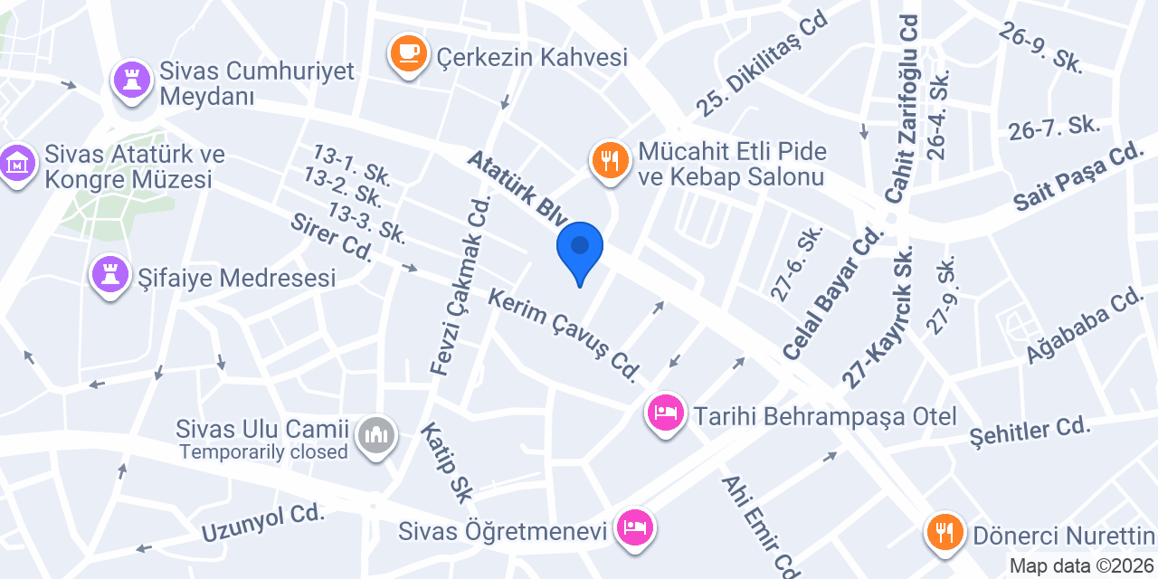 Gülbe Sigorta konumu