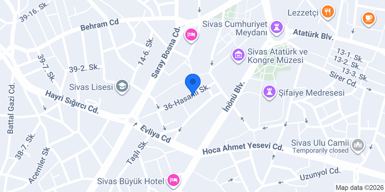 İstasyon Loft konumu