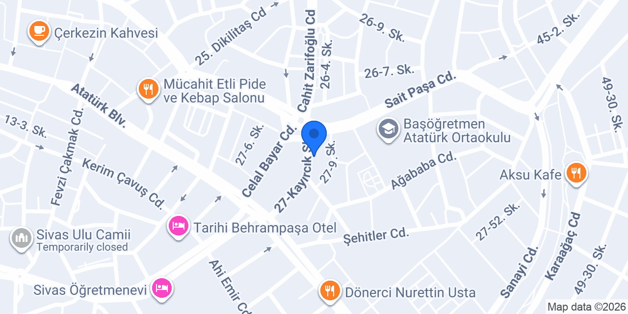 DHL eCommerce - Kızılırmak Şubesi konumu