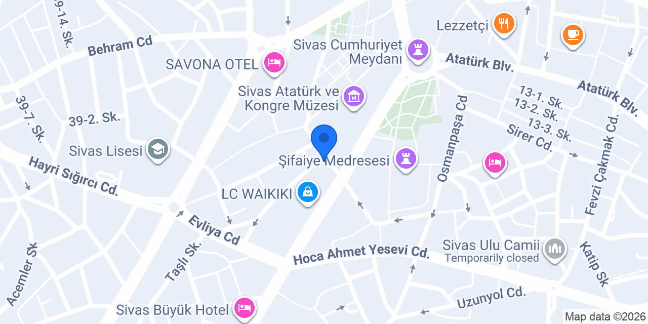 SUDEM ÇİÇEK EVİ konumu