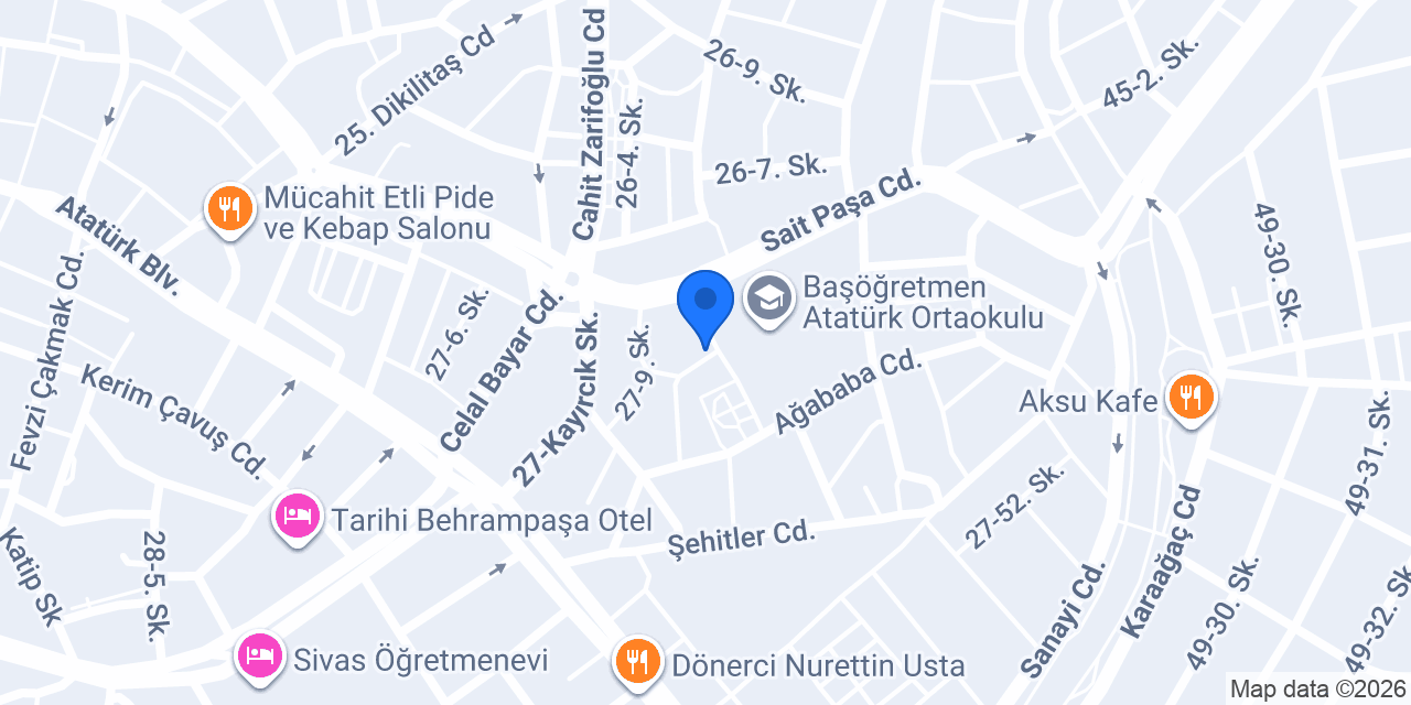 Sivas Src Kursu konumu