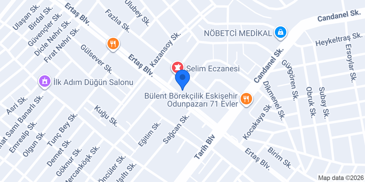 Naz kırtasiye konumu