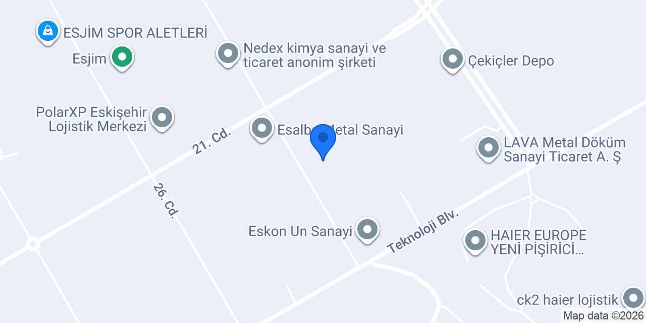 Deniz Döküm konumu