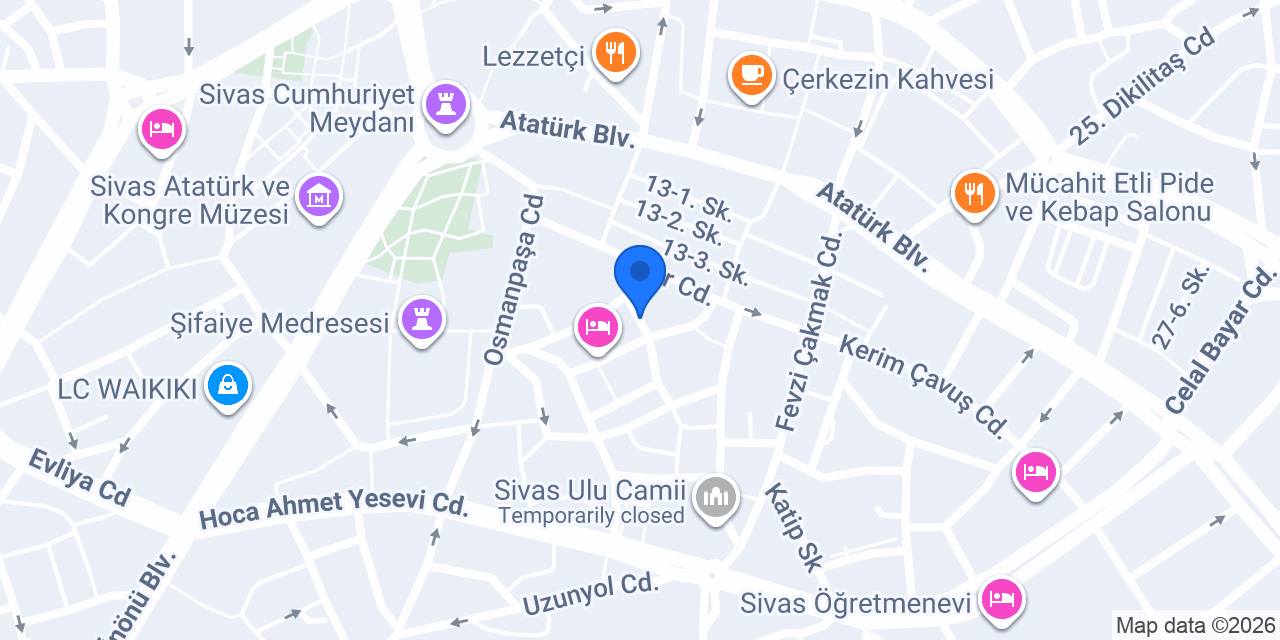 Şampiyon58 Ocakbaşı konumu