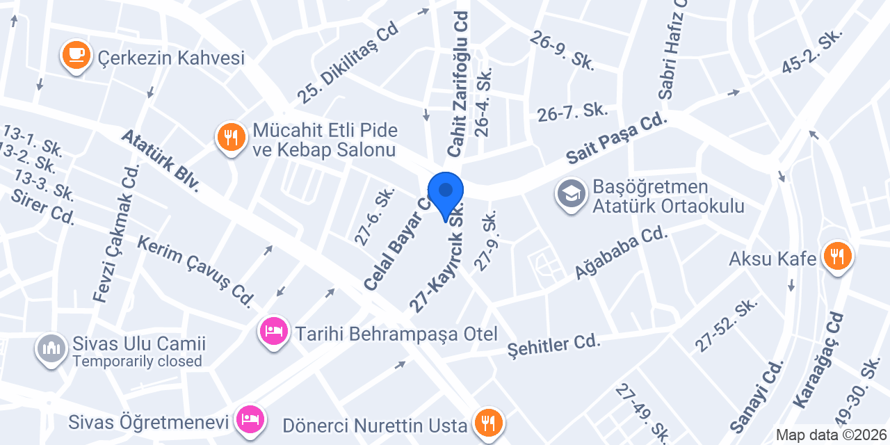 Websper Web Tasarım ve Programlama konumu