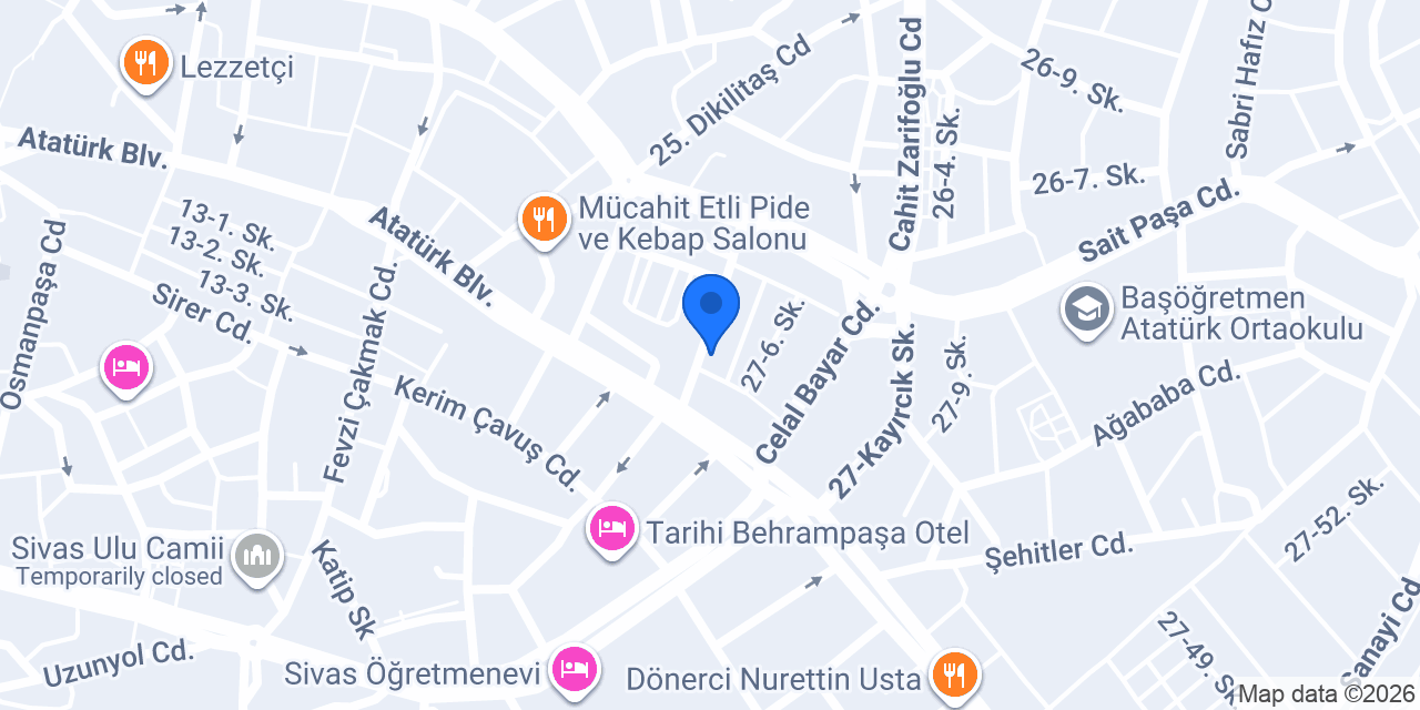Şen Erkek Kuaförü konumu