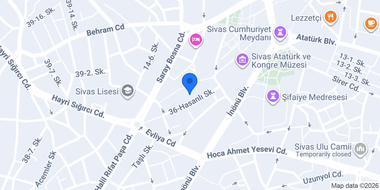 İstasyon otopark konumu