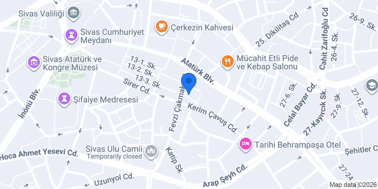 Aksan Emlak & İnşaat konumu