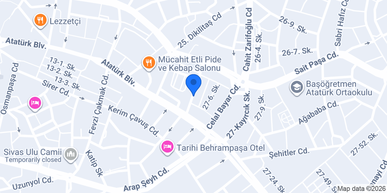 Mercan Bilişim konumu