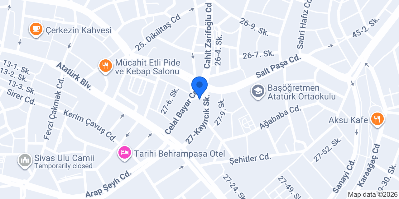 Gültepe Su Tesisatı konumu