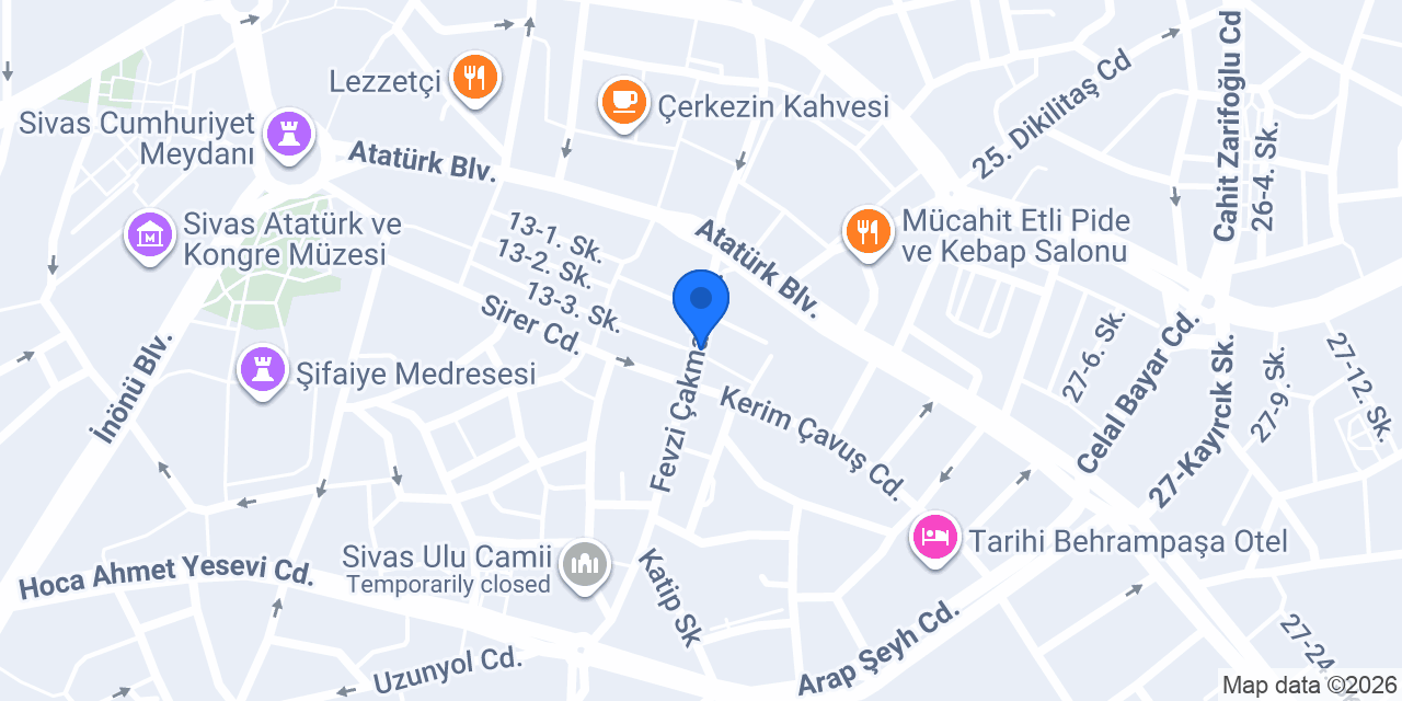 Ersin Eczanesi konumu