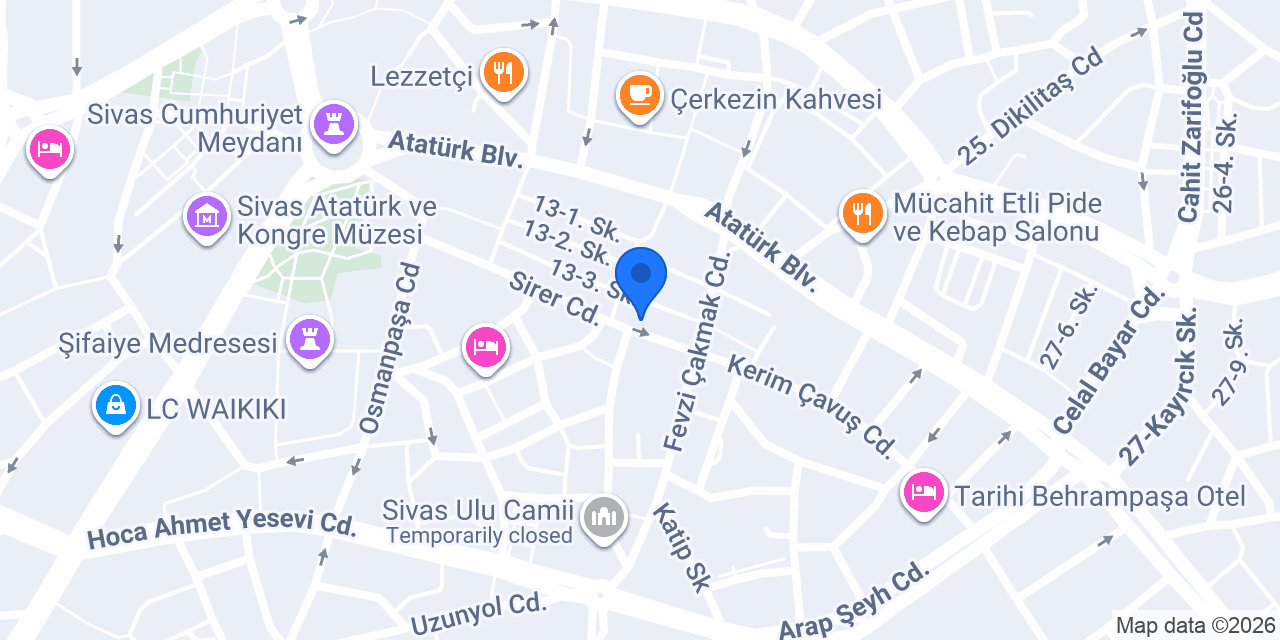 Moda Bella konumu