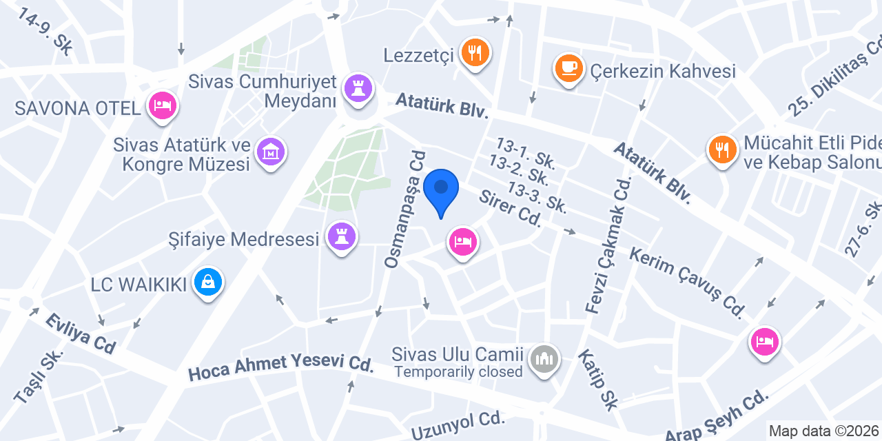 Avukat Deniz Akın konumu