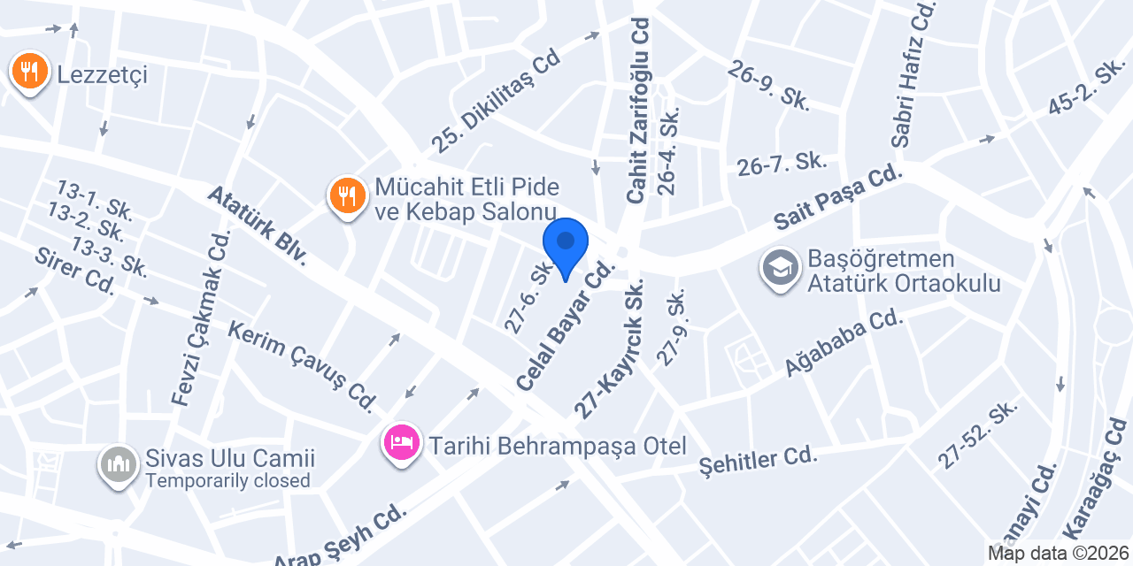 Mert Elektrik konumu