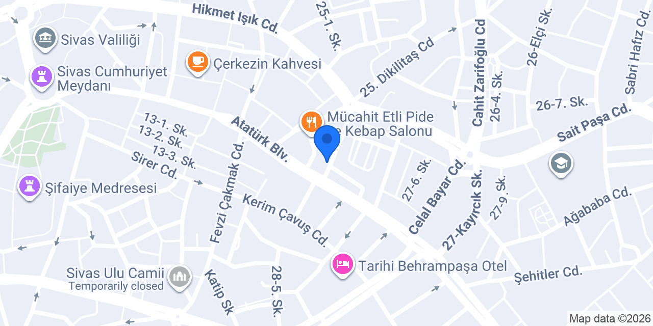 Bütüner Züccaciye konumu