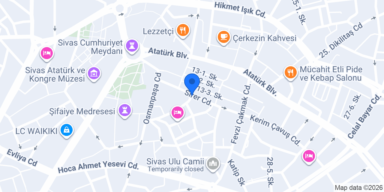 OKTAY YAĞMUR TERZİ konumu