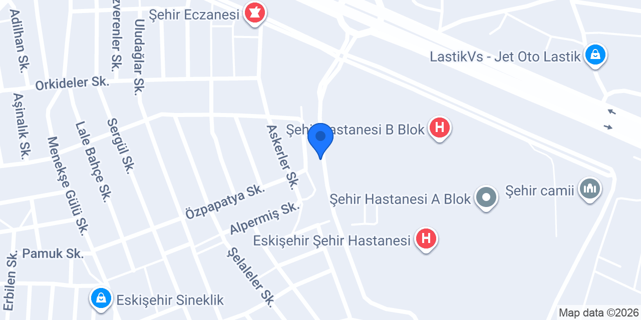 Doğa Eczanesi konumu