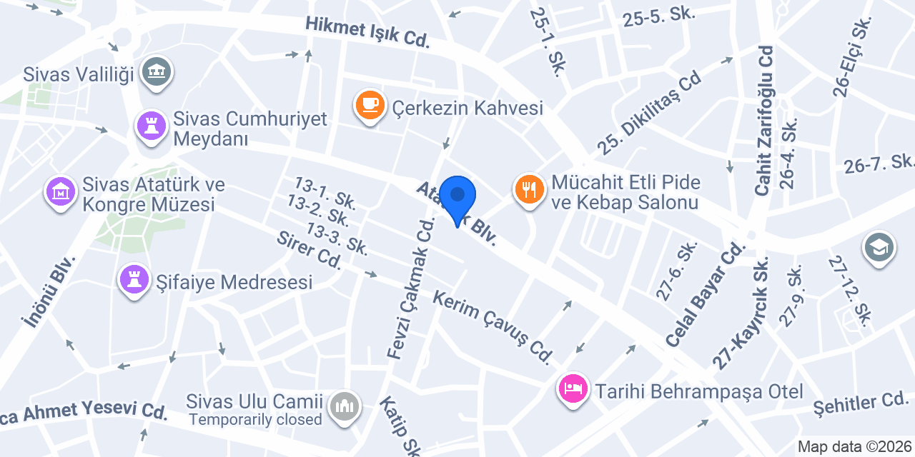 Masat Pastırma&Sucuk konumu