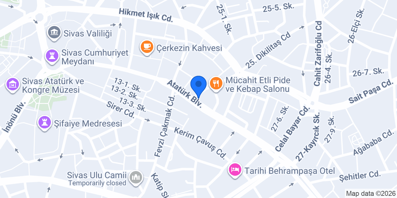 Güler Sucukları Et ve Et Mamülleri konumu