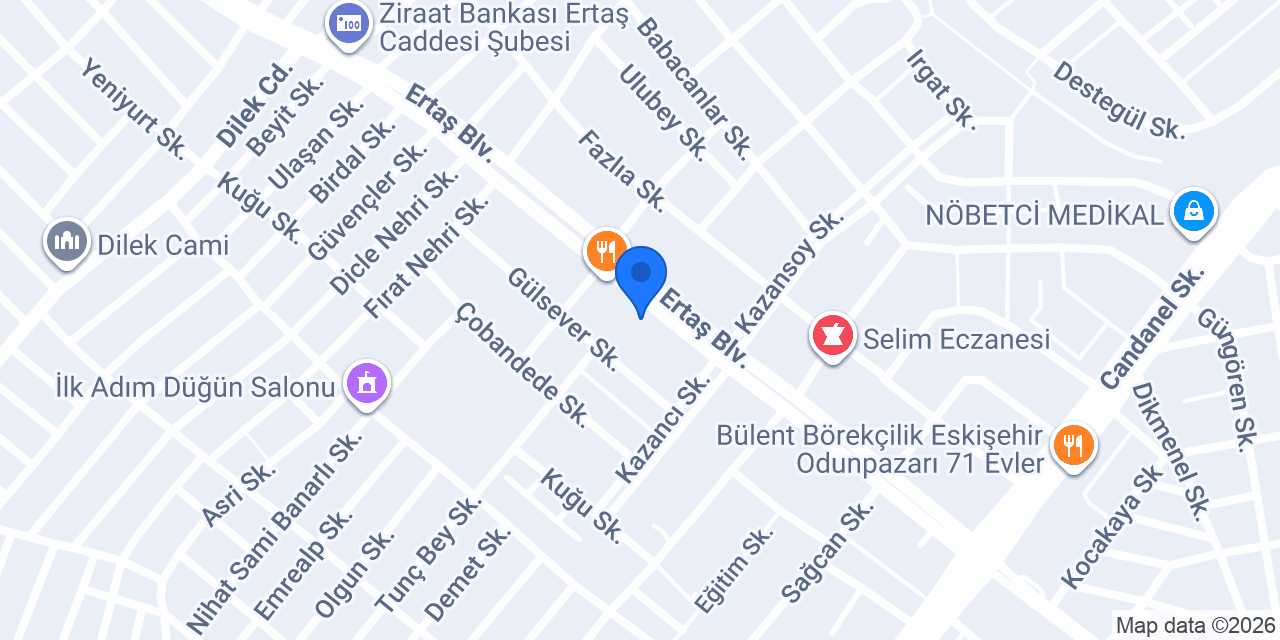 KUAFÖR SİNEM konumu