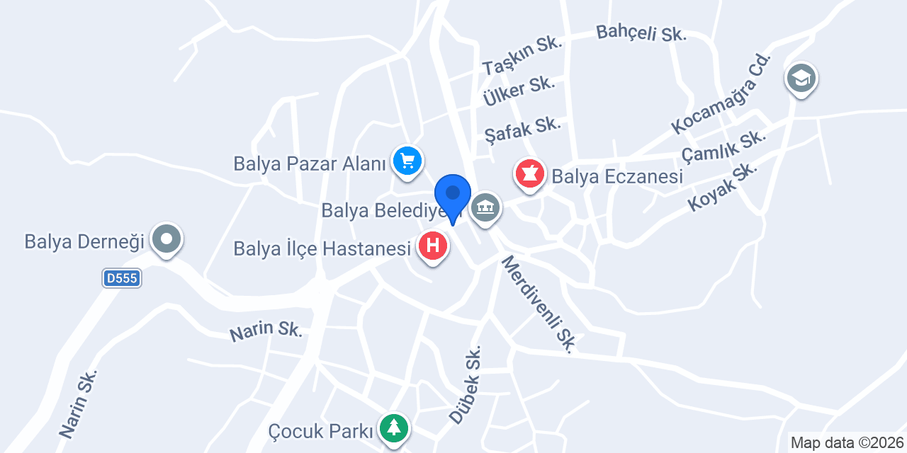 MEYDAN TAKSİ BALYA konumu