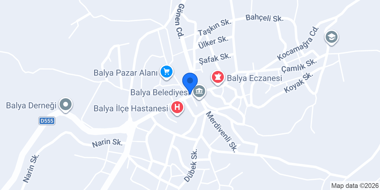 Köşem Büfe Tekel Bayi konumu