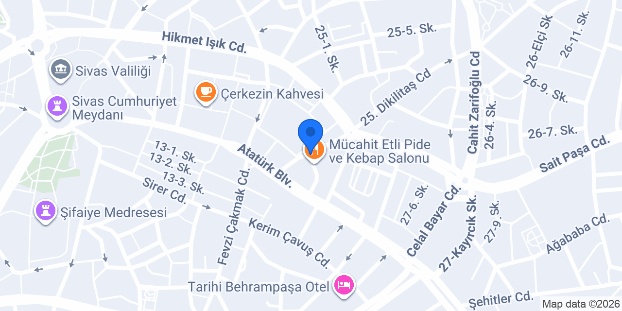 Sıla Veteriner Kliniği konumu