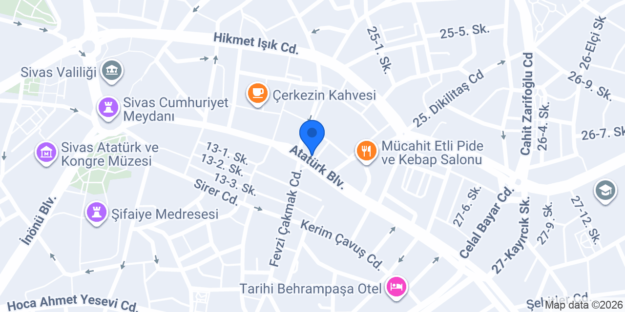 biremlak konumu