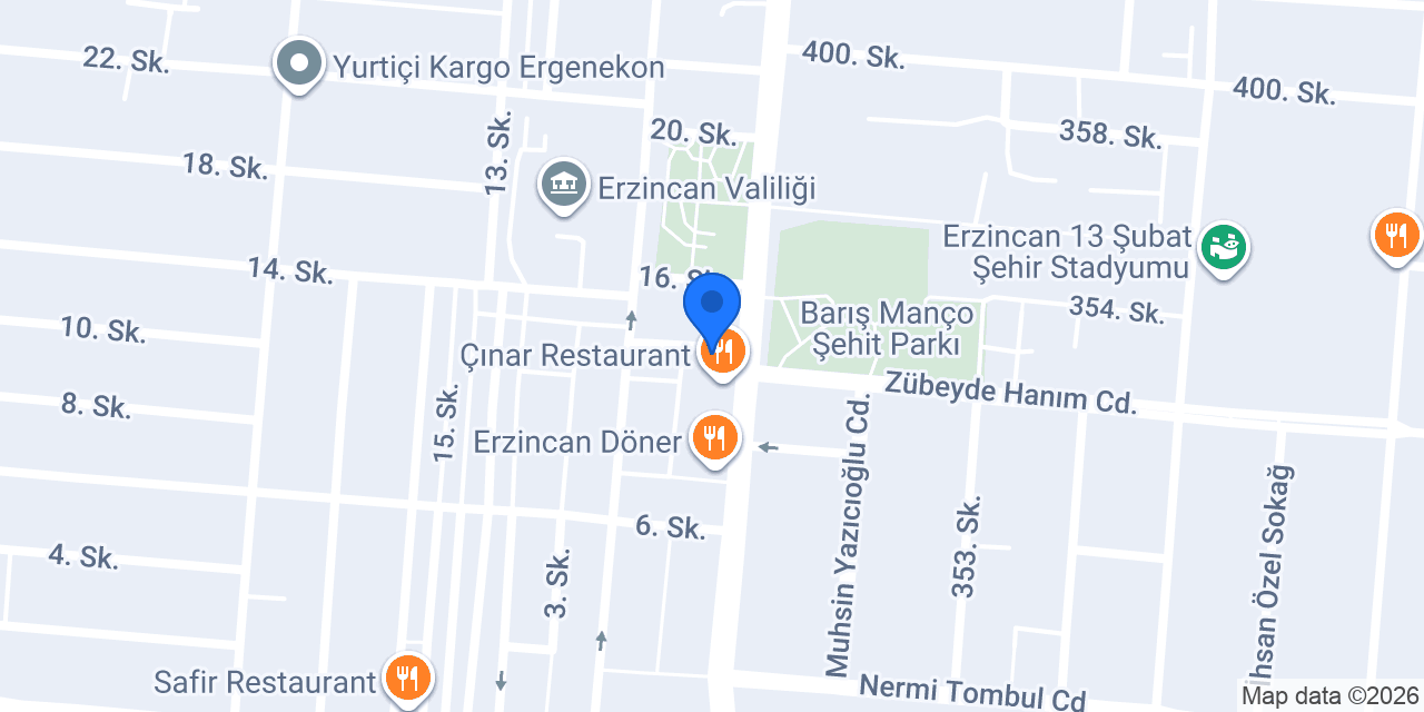 Beyza Cafe konumu