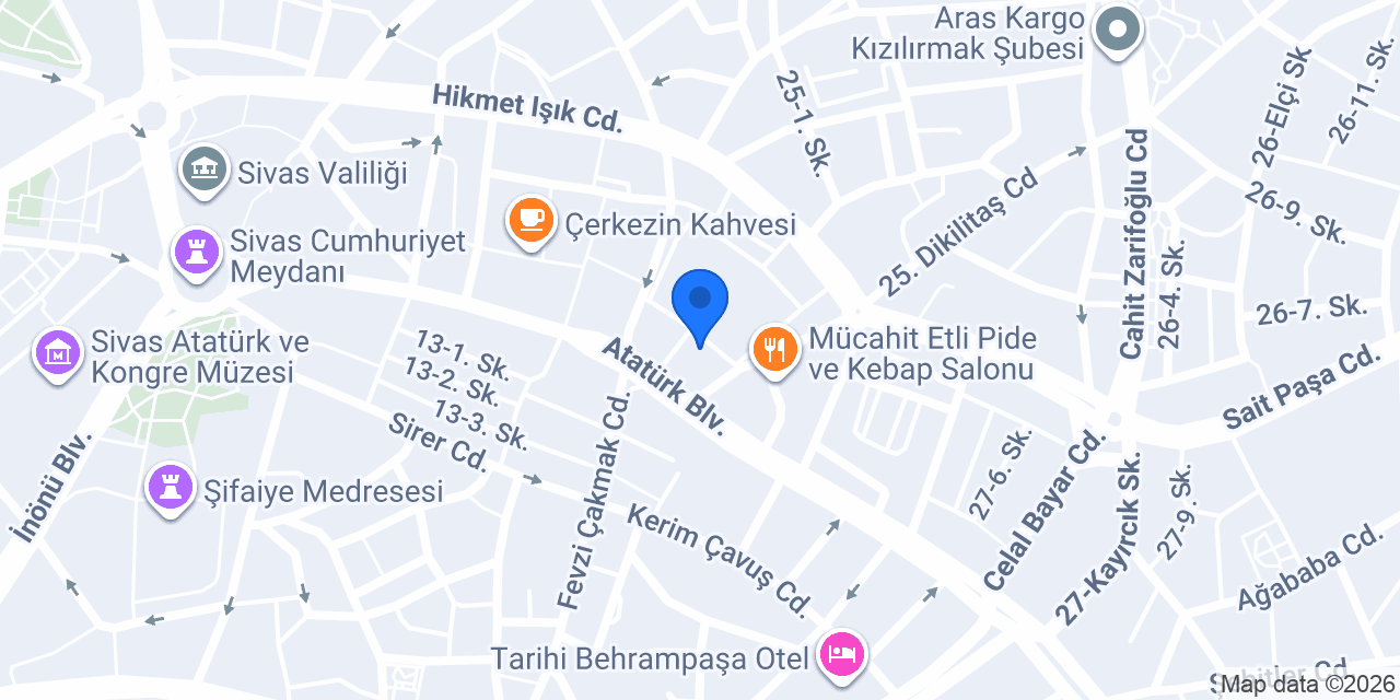 CAFE YALÇIN konumu