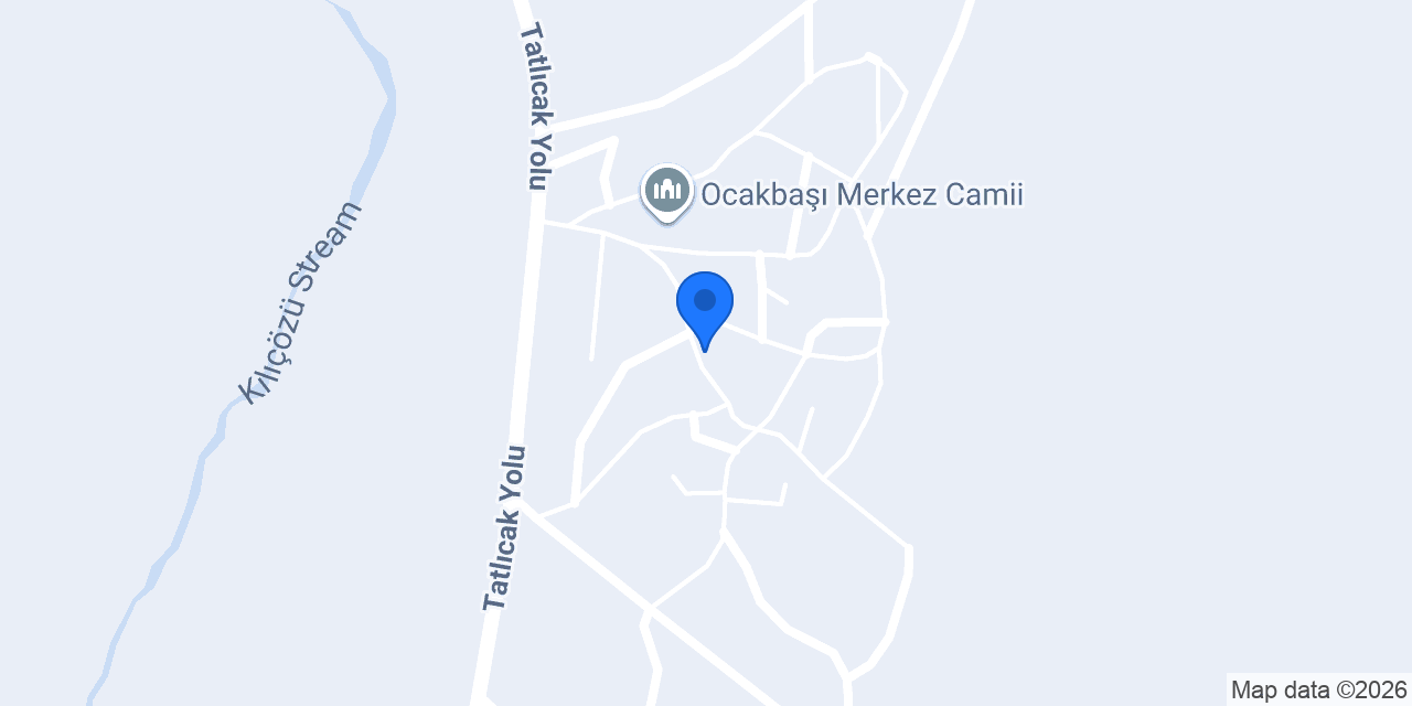 Ocakbaşı Köyü Muhtarlığı konumu