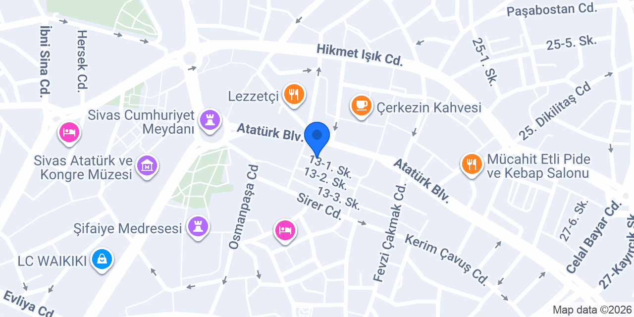 Özden Eczanesi konumu