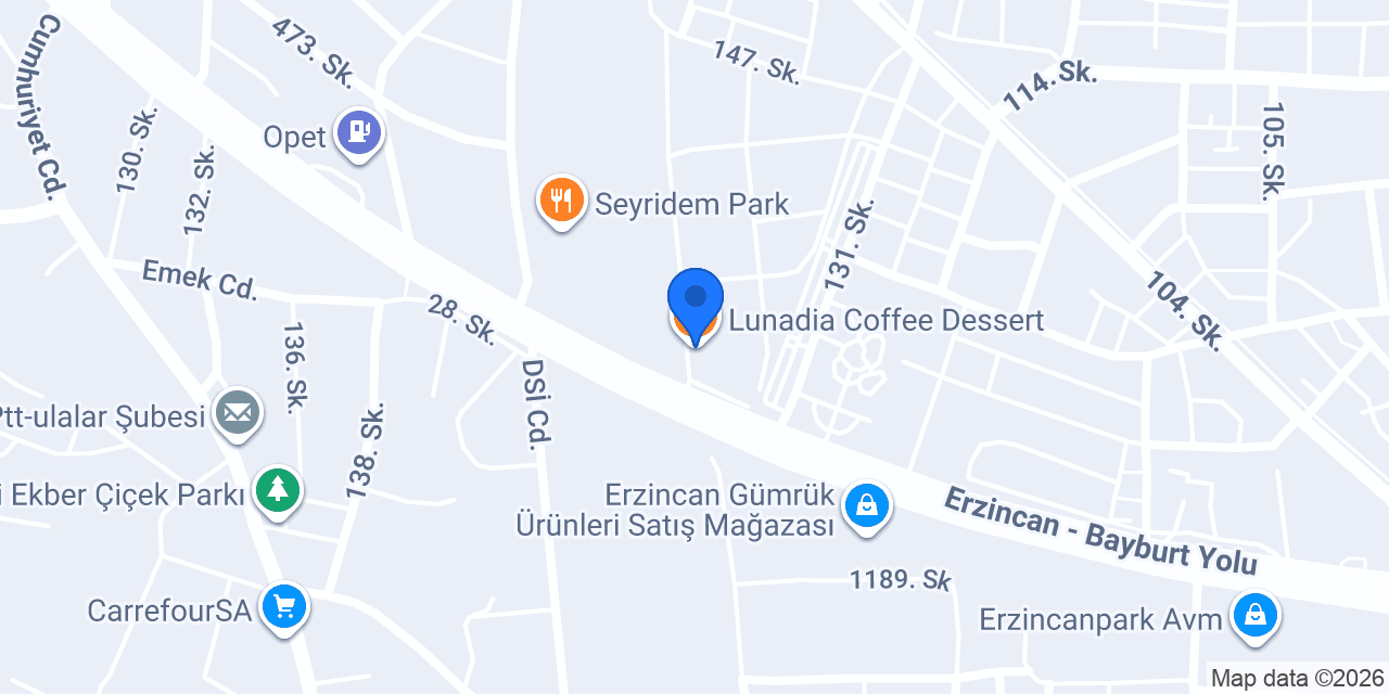 Lunadia Coffee Dessert konumu