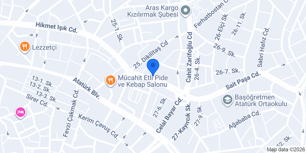ŞAHİN YAPI DEKORASYON konumu