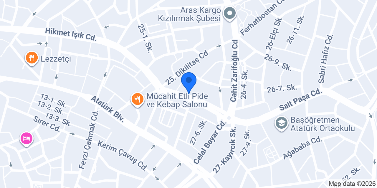 Gül Yapı Dekorasyon konumu