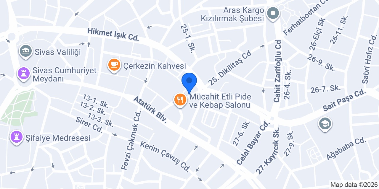 Tarihi Meydan Hamamı konumu
