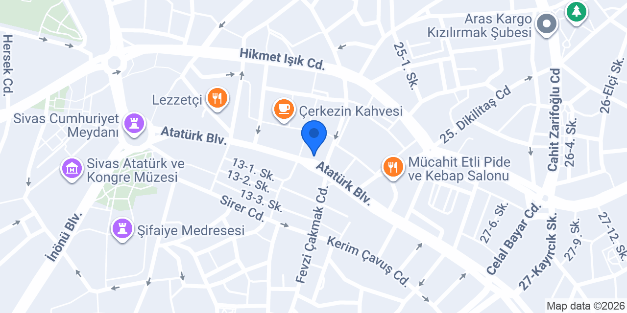 Özdemir saat konumu