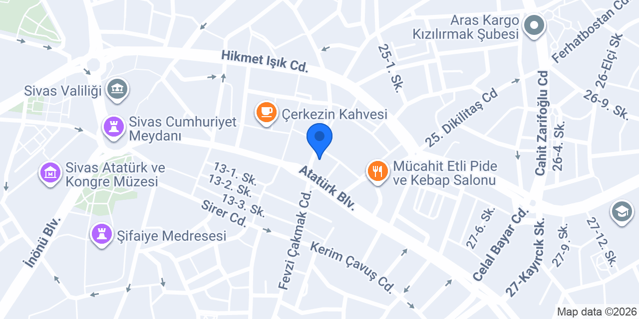 Serbet-I Ala Baklava konumu