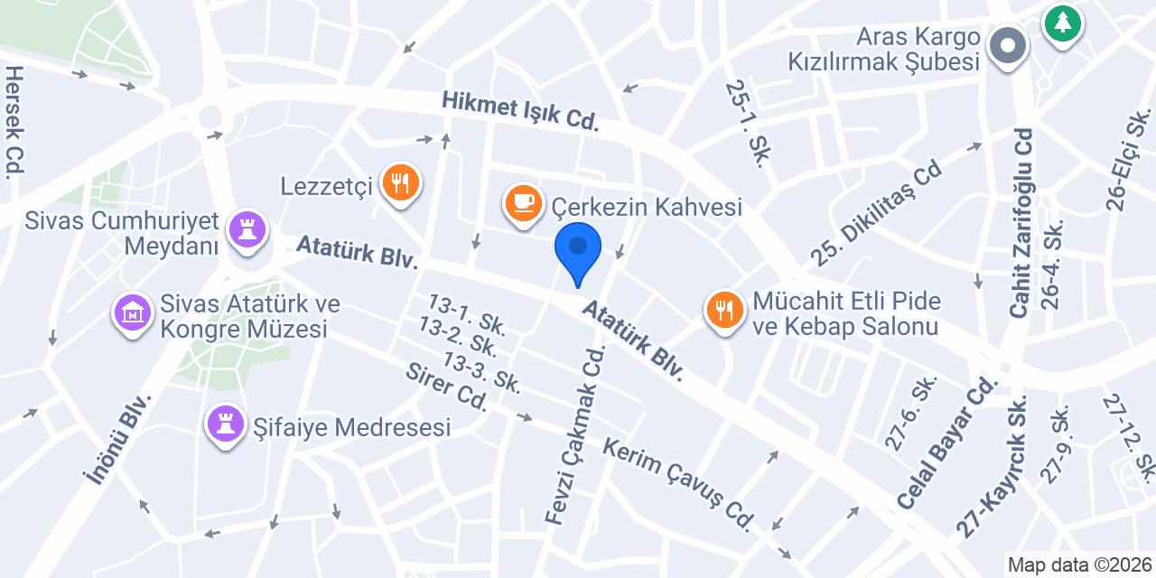 Metin Gümüş konumu