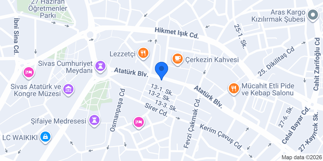 Kiriş Kuyumculuk konumu