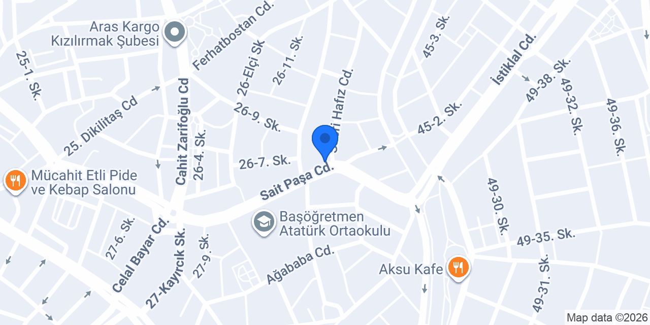 Baha Mutfak Mobilya konumu