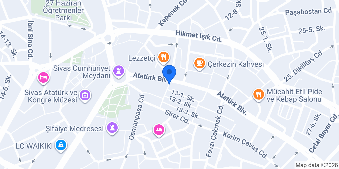 Atlantis Bilgisayar konumu