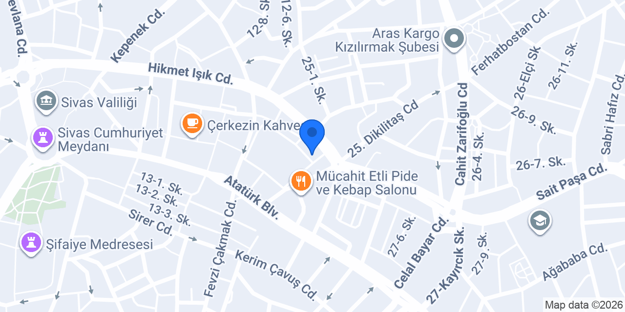 Sivyap Emlak konumu