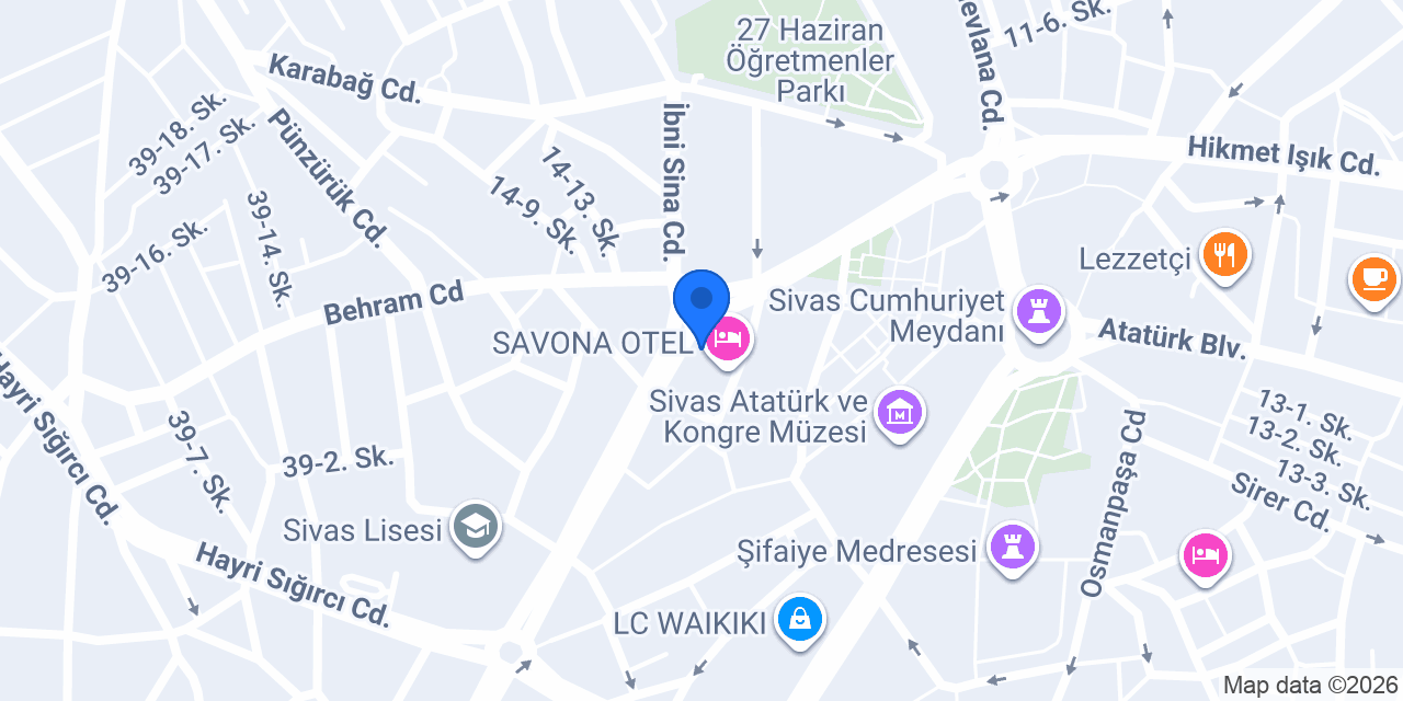ERTUĞ RENT A CAR konumu