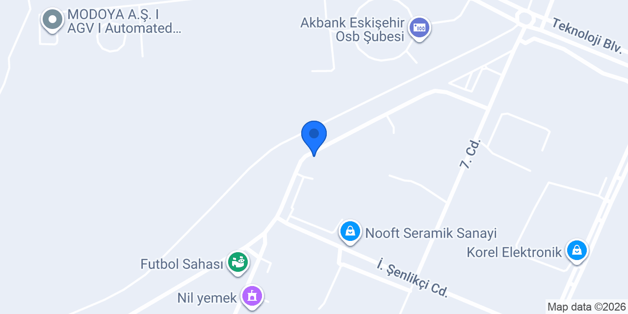 Artı Döküm konumu
