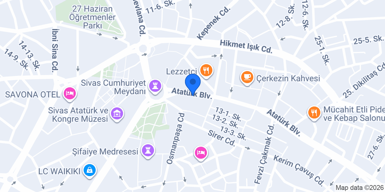 GüL terzi konumu