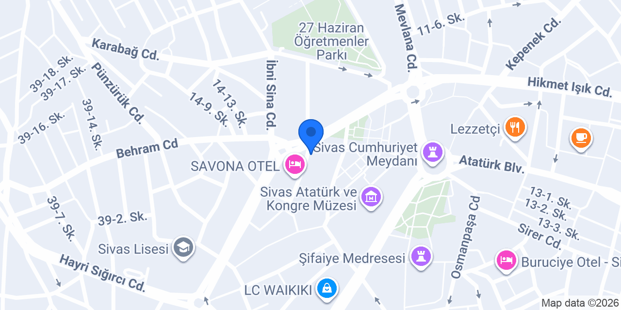 DİMA RENT A CAR konumu